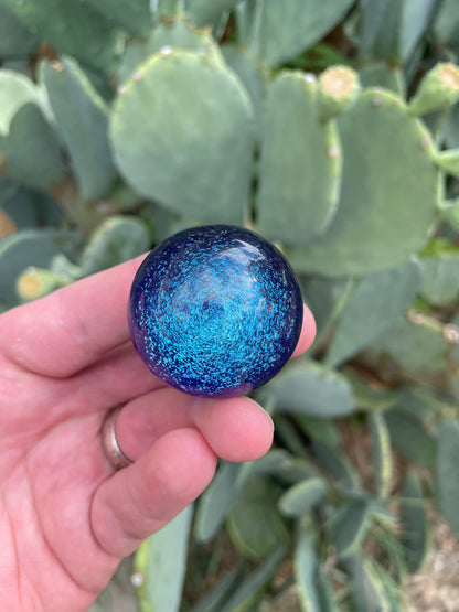 Silver Blue Galaxy Cane